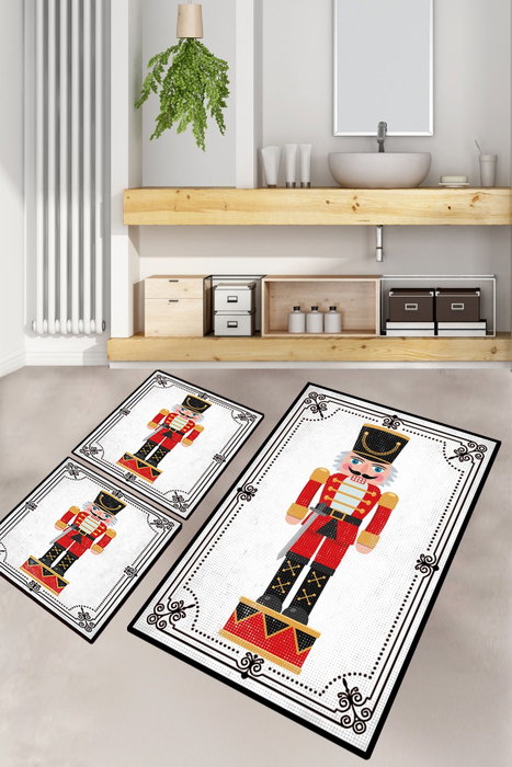 Mijölnir Juego de alfombrillas de baño Lead Soldier Multicolor Mijölnir Juego de alfombrillas de baño Lead Soldier Multicolor